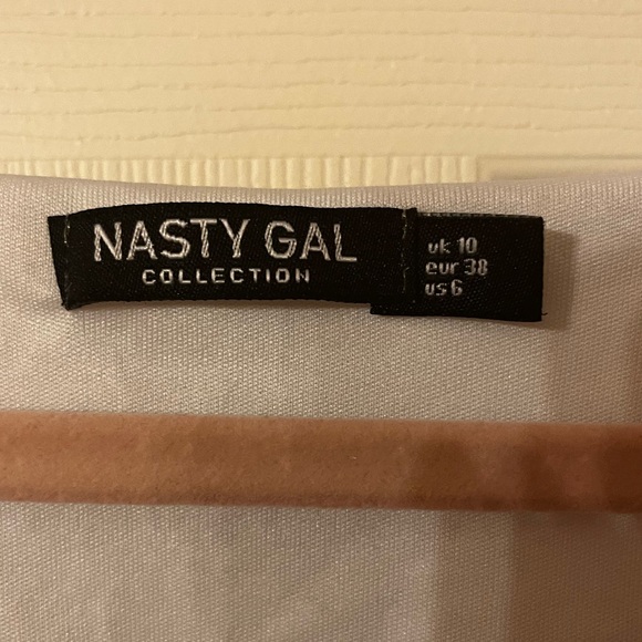 Women’s Nasty Gal Square Neck Textured Blouse - Picture 5 of 5